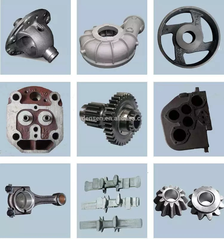 Densen Customized Iron Sand Casting Agriculture Machinery Spare Parts