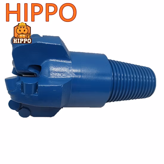 108mm 4 1/4" 4 Wing PDC Drag Bit para Perfuração